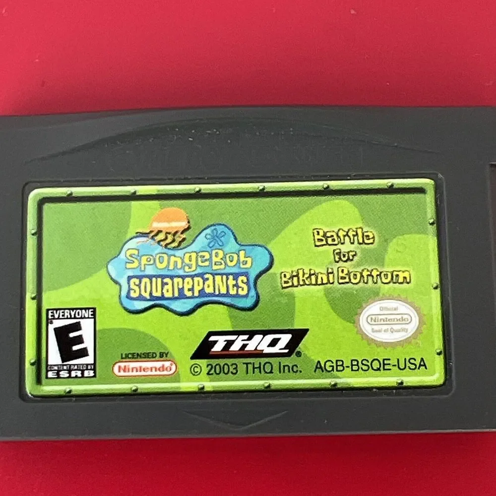 SpongeBob SquarePants Battle for‎ Bikini Bottom Game Boy Advance